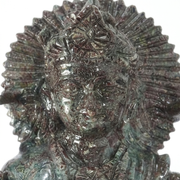 Ruby Zoisite Lakshmi Idol